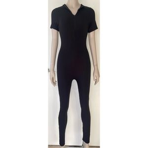 Galifornia Black Unitard Jumpsuit